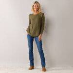 Pull Évasé, maille anglaise toucher doux - blancheporte Pull Évasé, maille anglaise toucher doux - blancheporte
