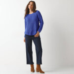 Pull �vas�, maille anglaise toucher doux - blancheporte