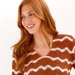 Pull fantaisie, manches pagodes - blancheporte