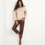 Pull loose bicolore, col rond - blancheporte Pull loose bicolore, col rond - blancheporte