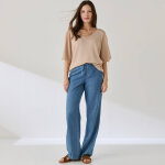 Pull loose maille brillante - blancheporte