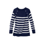 Pull marinière manches longues rayé - blancheporte Pull marinière manches longues rayé - blancheporte