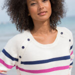 Pull marinire manches longues ray - 46 / 48 - cru - outdoor collection