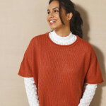 Pull poncho manches coude - blancheporte Pull poncho manches coude - blancheporte