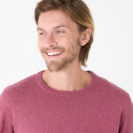 Pull pur coton col rond - blancheporte