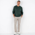 Pull pur coton col rond manches longues - blancheporte Pull pur coton col rond manches longues - blancheporte