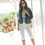 Pull sans manches crochet ray - blancheporte