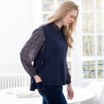 Pull sans manches, forme boite - blancheporte Pull sans manches, forme boite - blancheporte