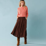 Pull sp�cial petites torsades et strass - blancheporte