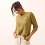 Pull torsad, maille anglaise - blancheporte