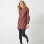 Pull tunique boutonn�, toucher doux - blancheporte