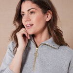 Pull tunique col camionneur zipp - blancheporte