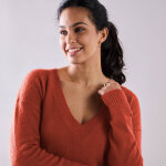 Pull tunique col v - blancheporte