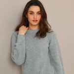 Pull - tunique maille fantaisie - blancheporte