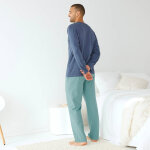 Pyjama col tunisien bi - mati�re - blancheporte