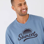 Pyjama coton carreaux manches longues - blancheporte