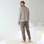 Pyjama coton ray manches longues - blancheporte