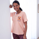 Pyjama court imprim animalier - blancheporte
