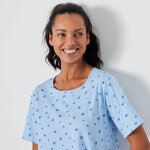 Pyjama court imprimé fleuri - blancheporte Pyjama court imprimé fleuri - blancheporte