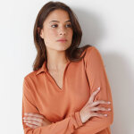 Pyjama doux col polo - blancheporte