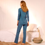 Pyjama manches longues imprim  night  - blancheporte