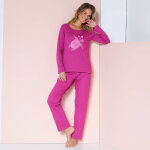 Pyjama manches longues imprimé tortue - blancheporte Pyjama manches longues imprimé tortue - blancheporte