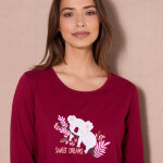 Pyjama manches longues motif  koala  - blancheporte