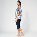 Pyjama pantacourt coton manches courtes - blancheporte