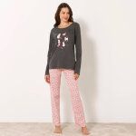 Pyjama pantalon imprim chat - blancheporte