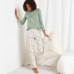 Pyjama pantalon imprim  madre  - blancheporte