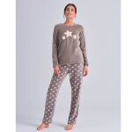 Pyjama pantalon polaire étoiles , toucher peluche - blancheporte Pyjama pantalon polaire étoiles , toucher peluche - blancheporte