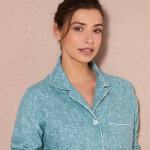 Pyjama pilou imprim  fleurs  - blancheporte