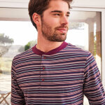 Pyjama ray col tunisien - blancheporte