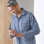 Pyjama rayures pilou coton - blancheporte