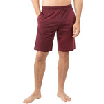 Pyjama short business col v - 107 / 116 - rouge - eminence Pyjama short business col v - 107 / 116 - rouge - eminence