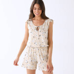 Pyjama short imprim� floral anna - blancheporte