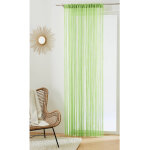 Rideau de fils dcoupable finition passe - tringle - blancheporte