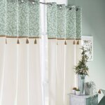Rideau imprim feuillage - blancheporte