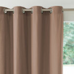 Rideau occultant bachette uni - colombine Rideau occultant bachette uni - colombine