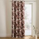 Rideau occultant imprim� v�g�tal - colombine