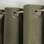 Rideau occultant et isolant finition oeillets - blancheporte