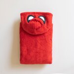 Robe de chambre enfant capuche spider - man personnalisable - polaire - spiderman
