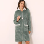 Robe de chambre maille polaire - blancheporte
