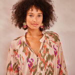 Robe chemisier imprime - blancheporte