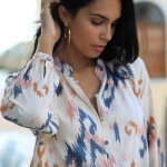 Robe chemisier imprimée - blancheporte Robe chemisier imprimée - blancheporte