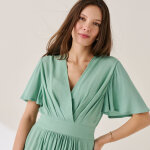 Robe courte effet cache - coeur - blancheporte