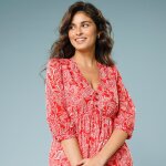Robe courte imprime, spciale petites - blancheporte
