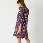 Robe housse manches 3 / 4 imprimée, crêpe - blancheporte Robe housse manches 3 / 4 imprimée, crêpe - blancheporte