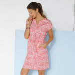 Robe imprimée boutonnée Épaules - blancheporte Robe imprimée boutonnée Épaules - blancheporte
