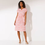 Robe imprimée boutonnée Épaules - blancheporte Robe imprimée boutonnée Épaules - blancheporte